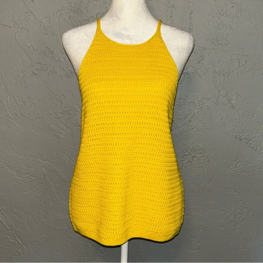 Banana Republic Halter Neck Sweater Tank Top small - Picture 2 of 6